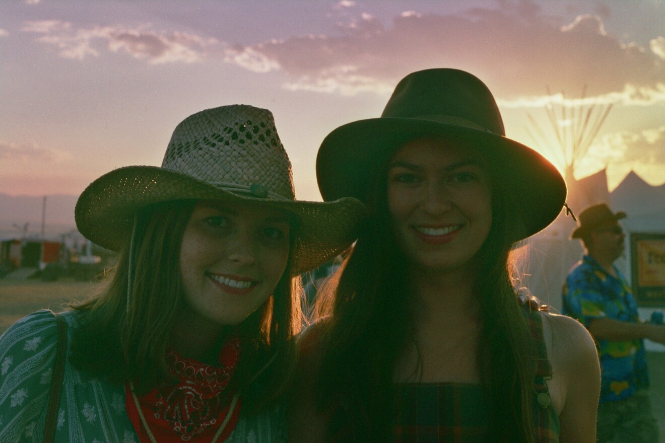 Erin Goudreau and Clare Menahan at Red Ants Pants in 2017.